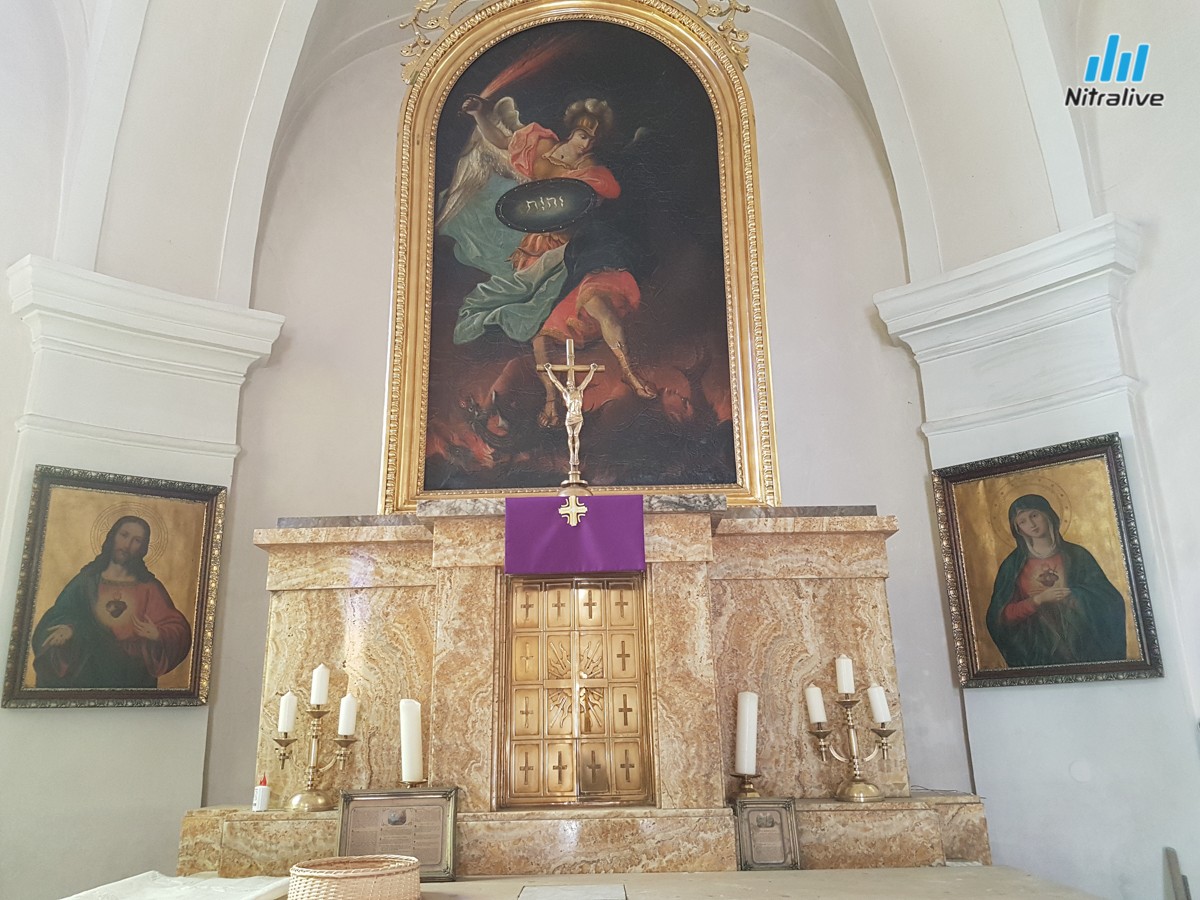 Kaplnka sv. Michala Archanjela v Nitre po rekonštrukcii
