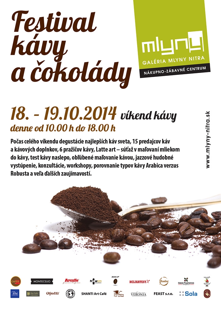Festival kávy a čokolády 2014 Nitra