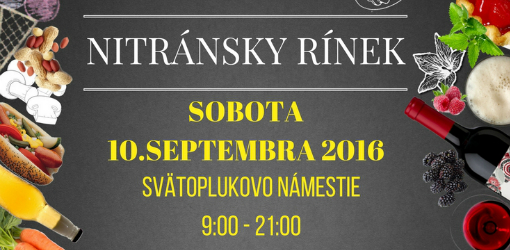 Nitránsky rínek (10. september 2016)