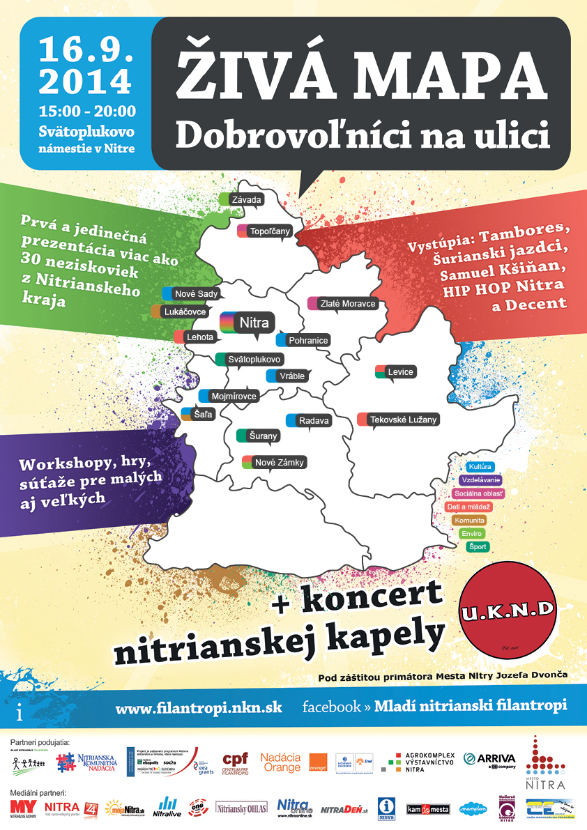 Živá mapa Nitra 2014