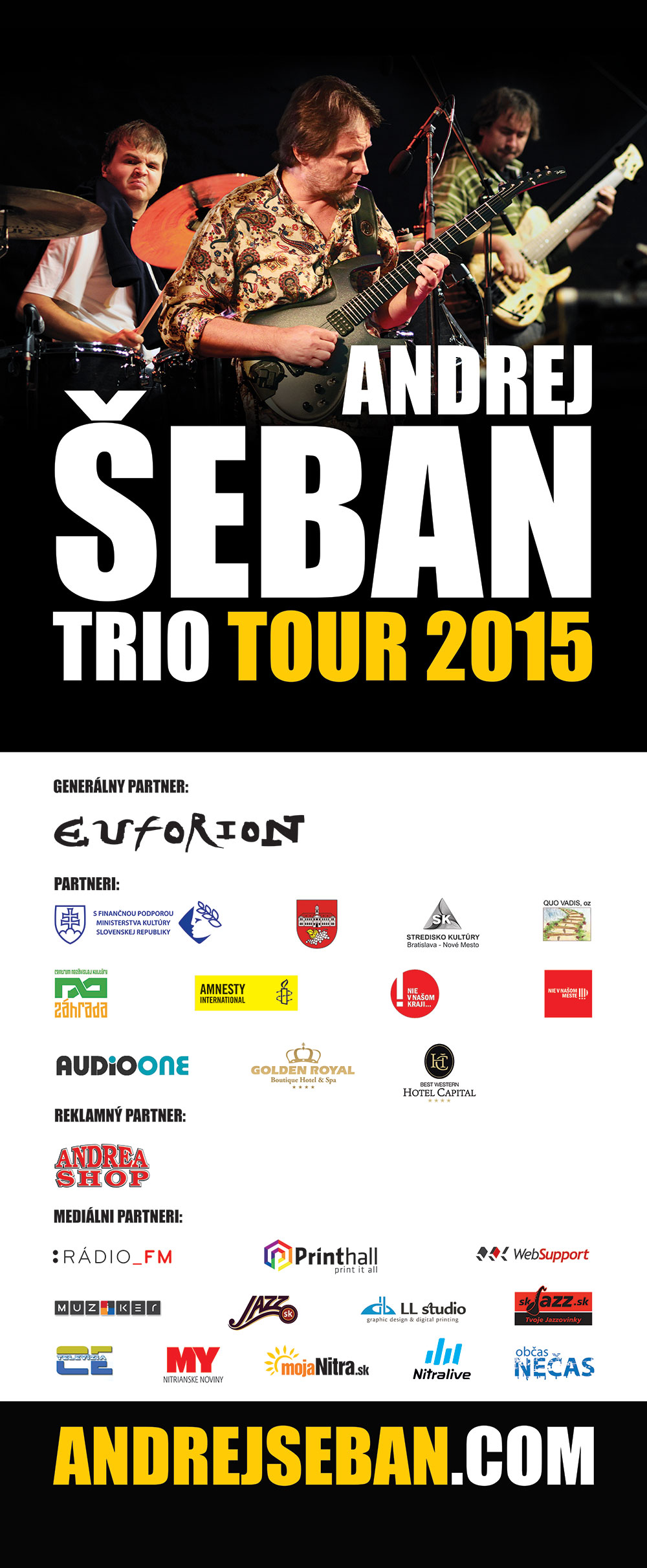 Andrej Šeban tour 2015 Nitra