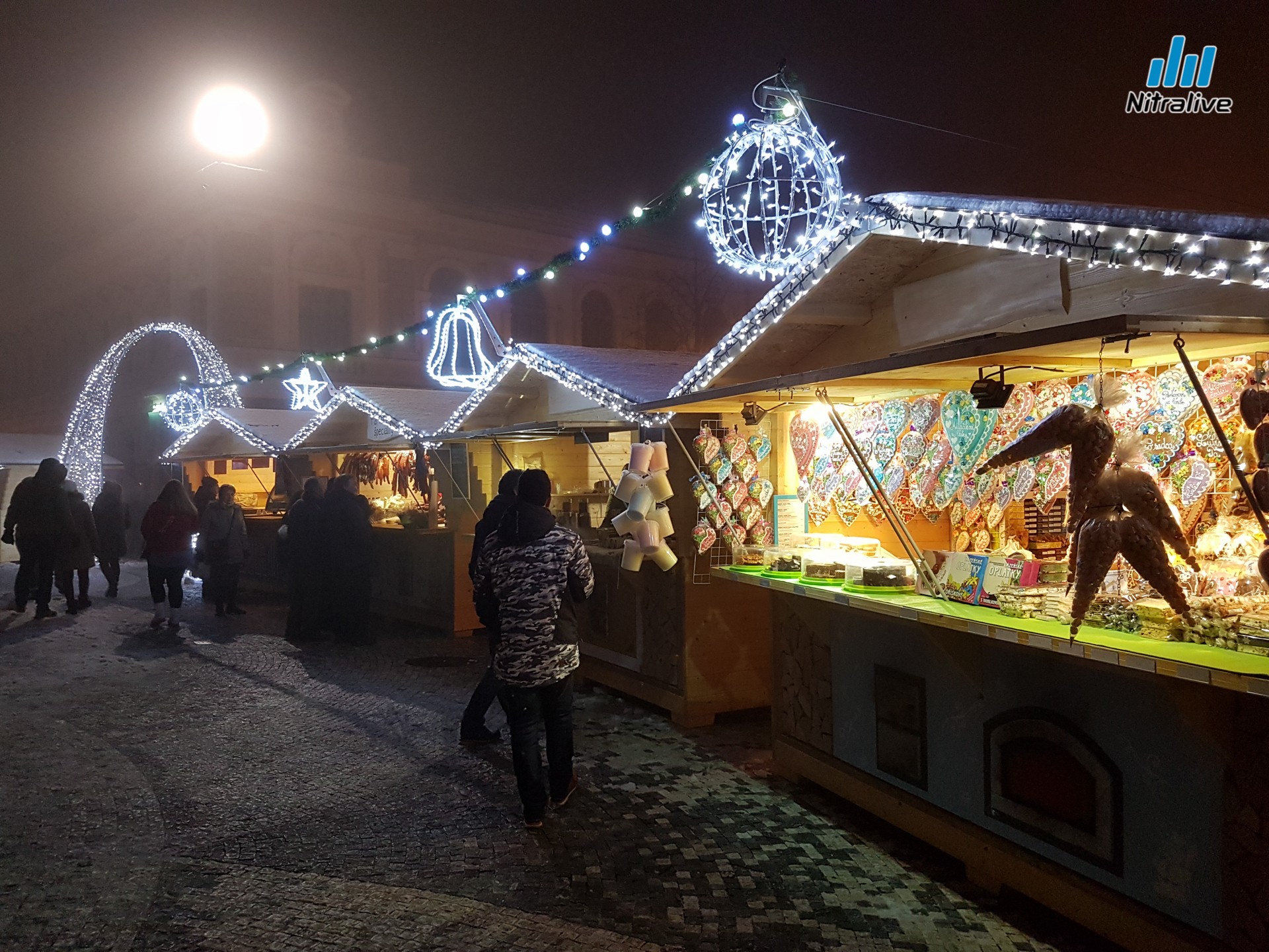 Vianočné mestečko v Nitre je otvorené