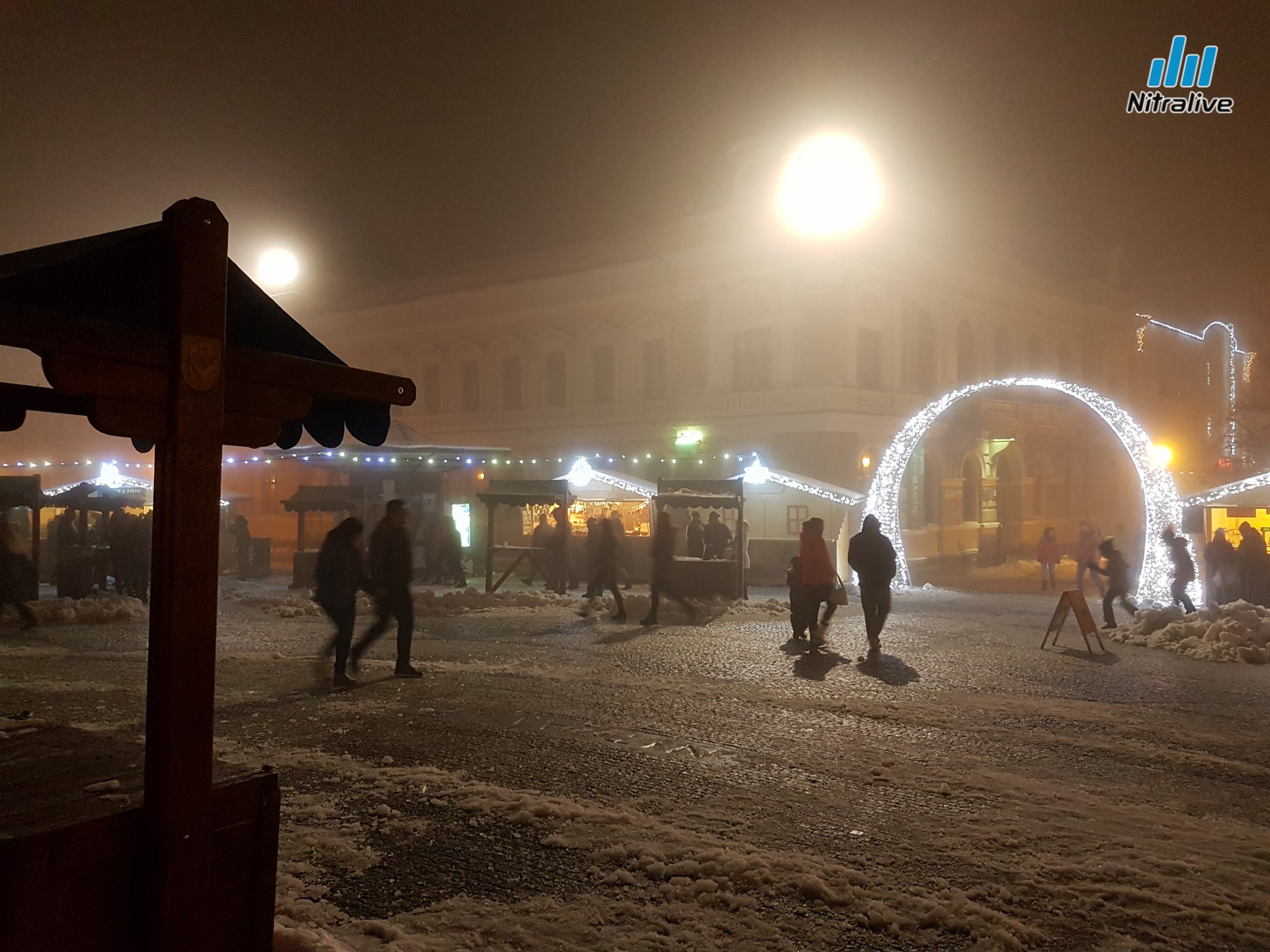 Vianočné mestečko v Nitre je otvorené