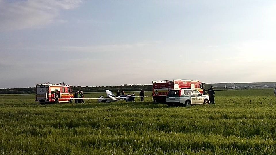 Aeromobil Nitra - nehoda