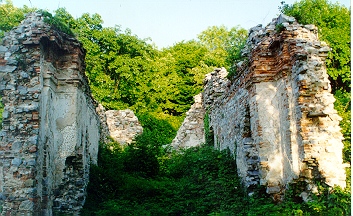 Zoborský kláštor ruiny