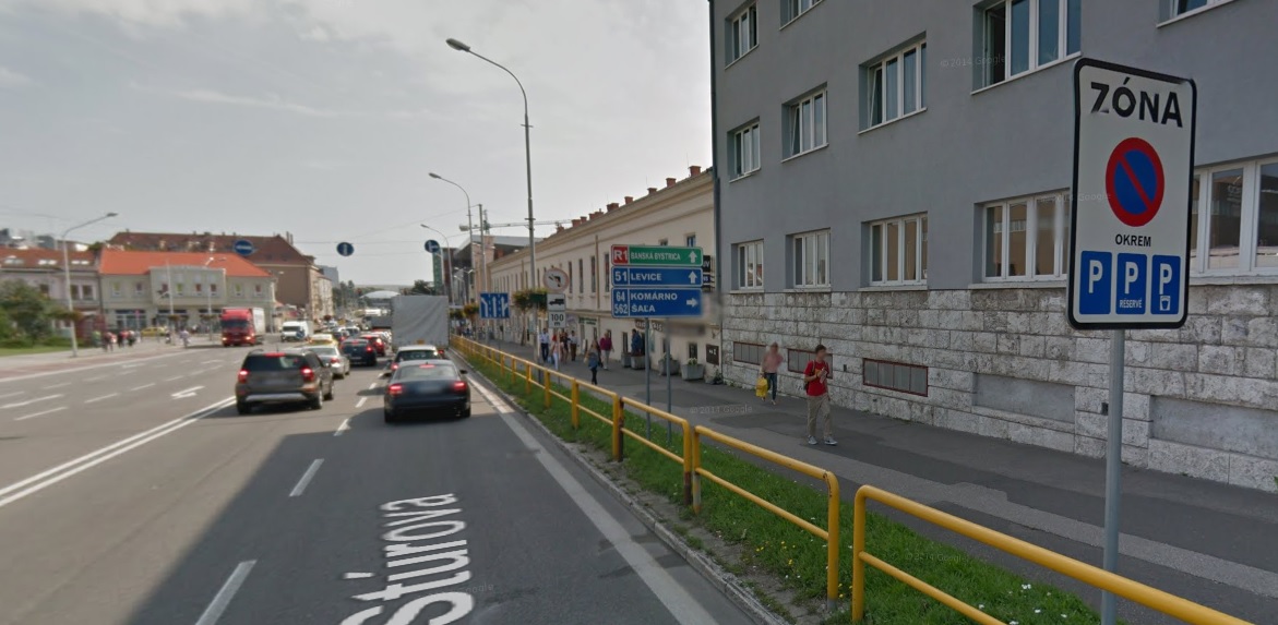Zóna s dopravným obmedzením - Nitra