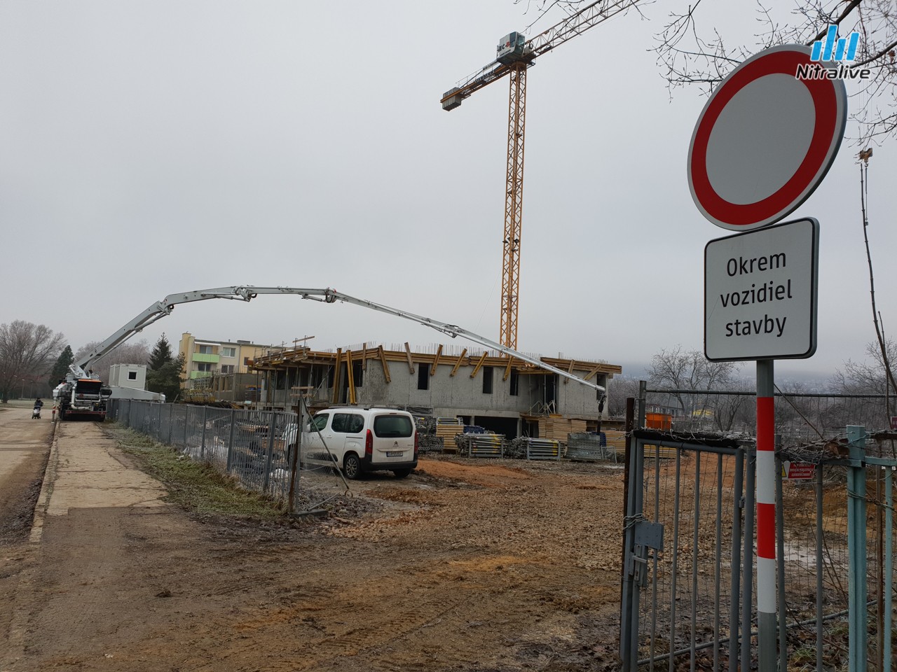 Bytové domy Lomnická ulica, Chrenová Nitra výstavba 2018/2019