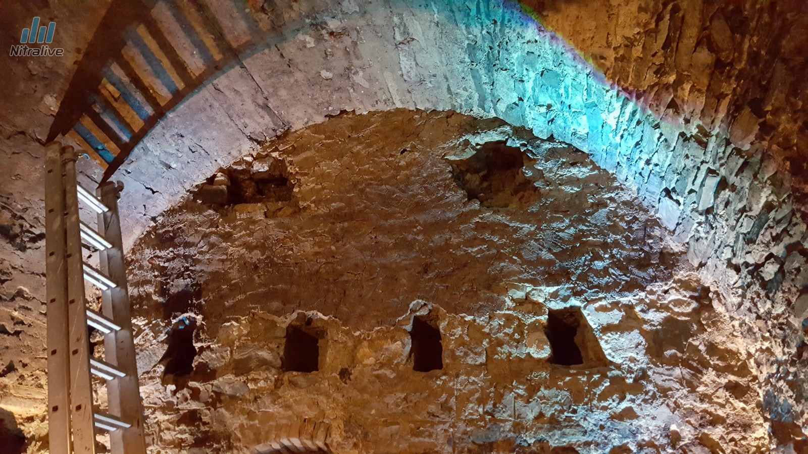 Nitriansky hrad - pivnica pod palácom