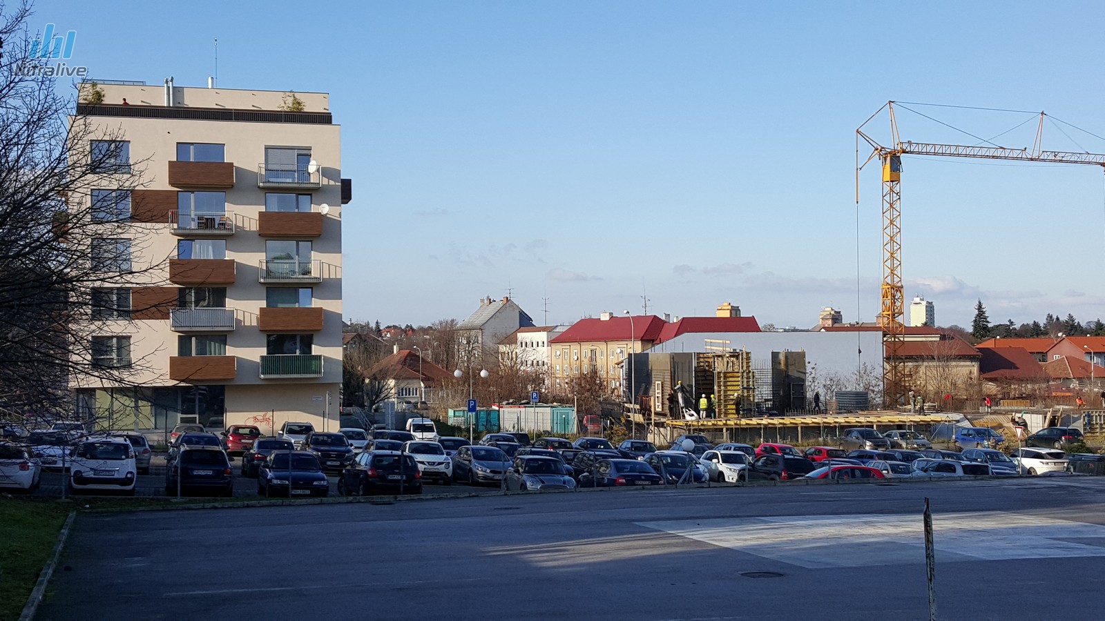 Nová Nitra výstavba december 2015