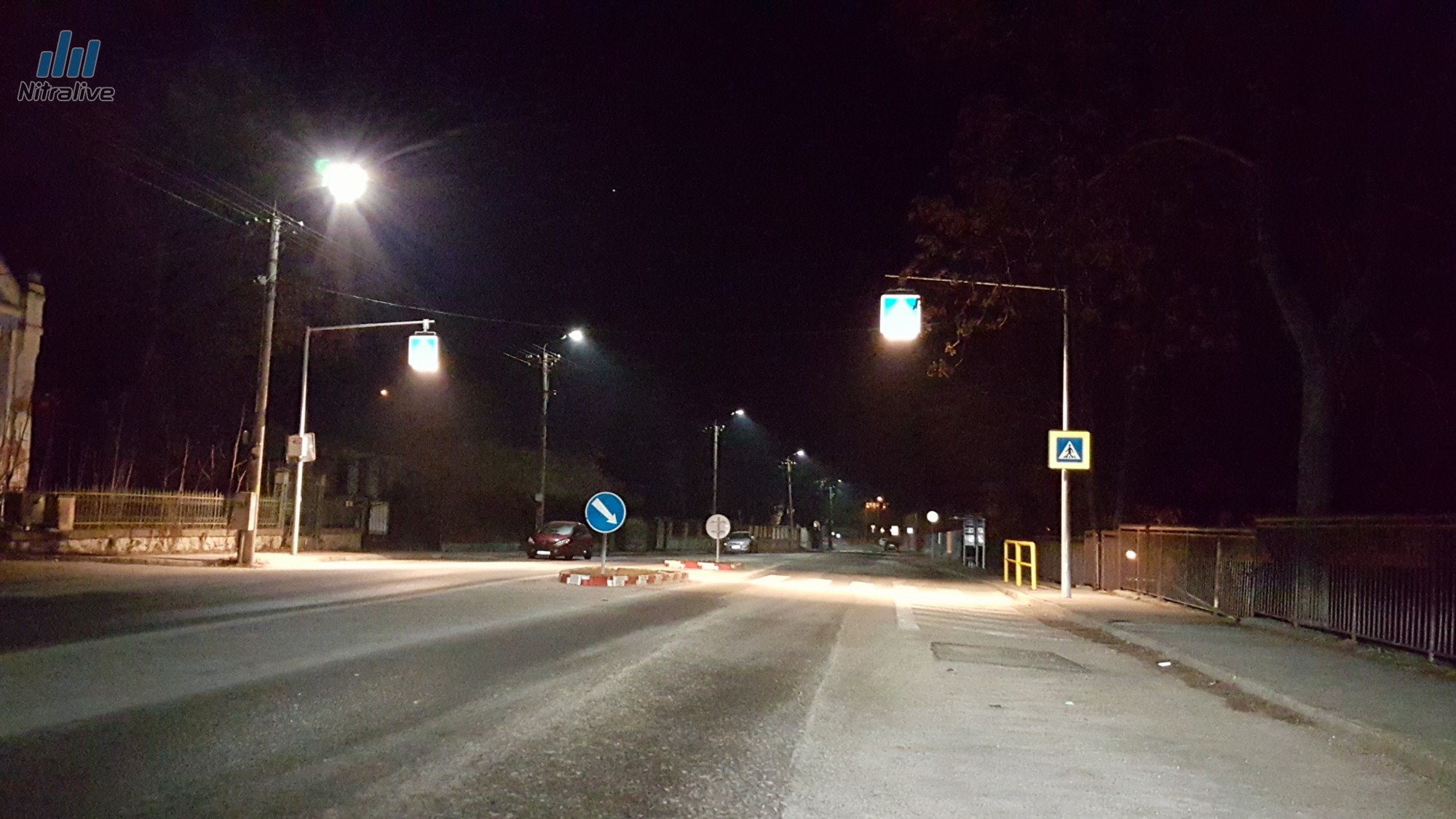 Priechod pre chodcov Dolnozoborská ulica Nitra