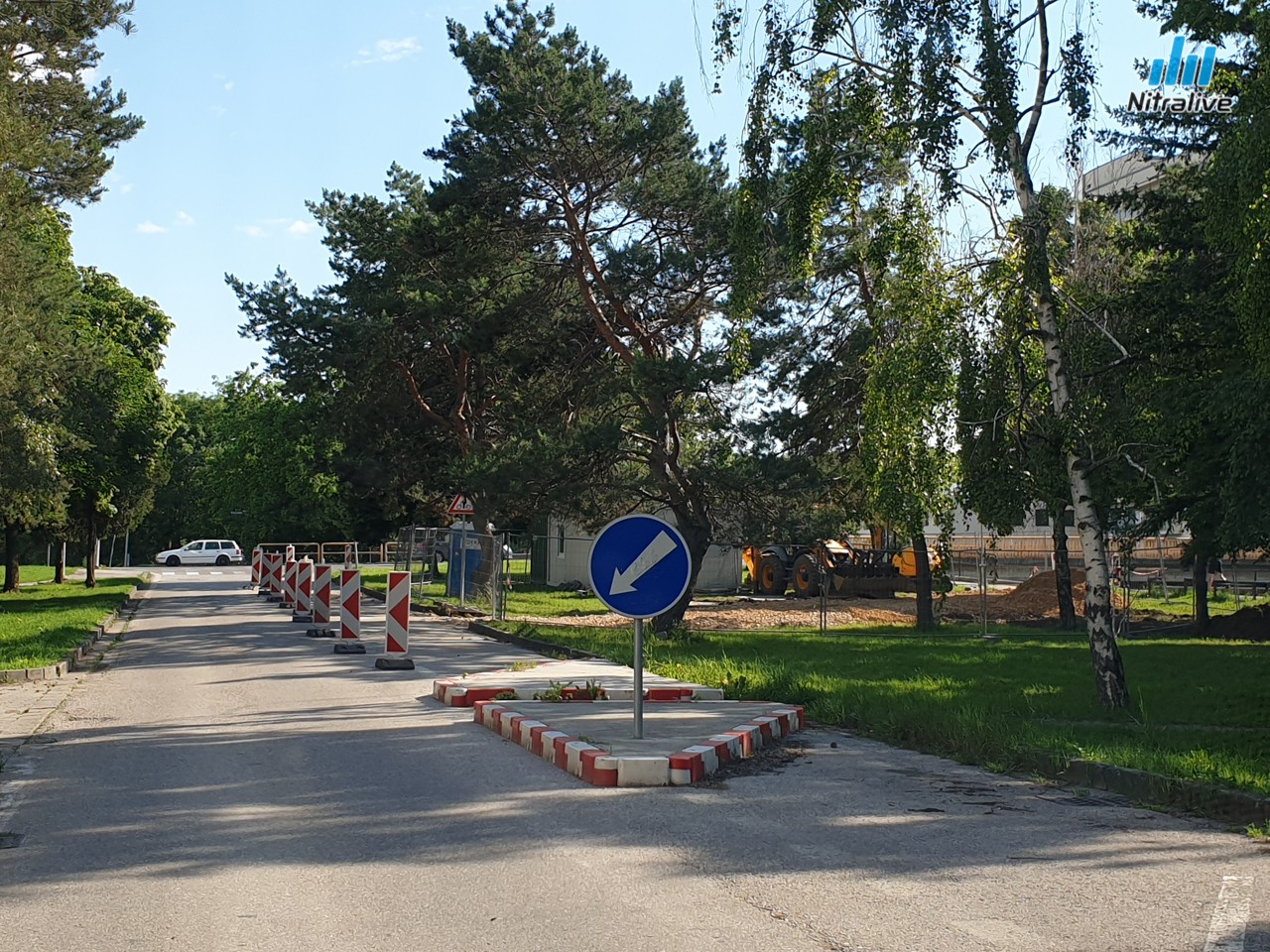 Univerzitný most Nitra, máj 2019