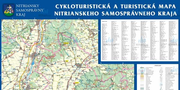 Mapa cyklotrás v NSK