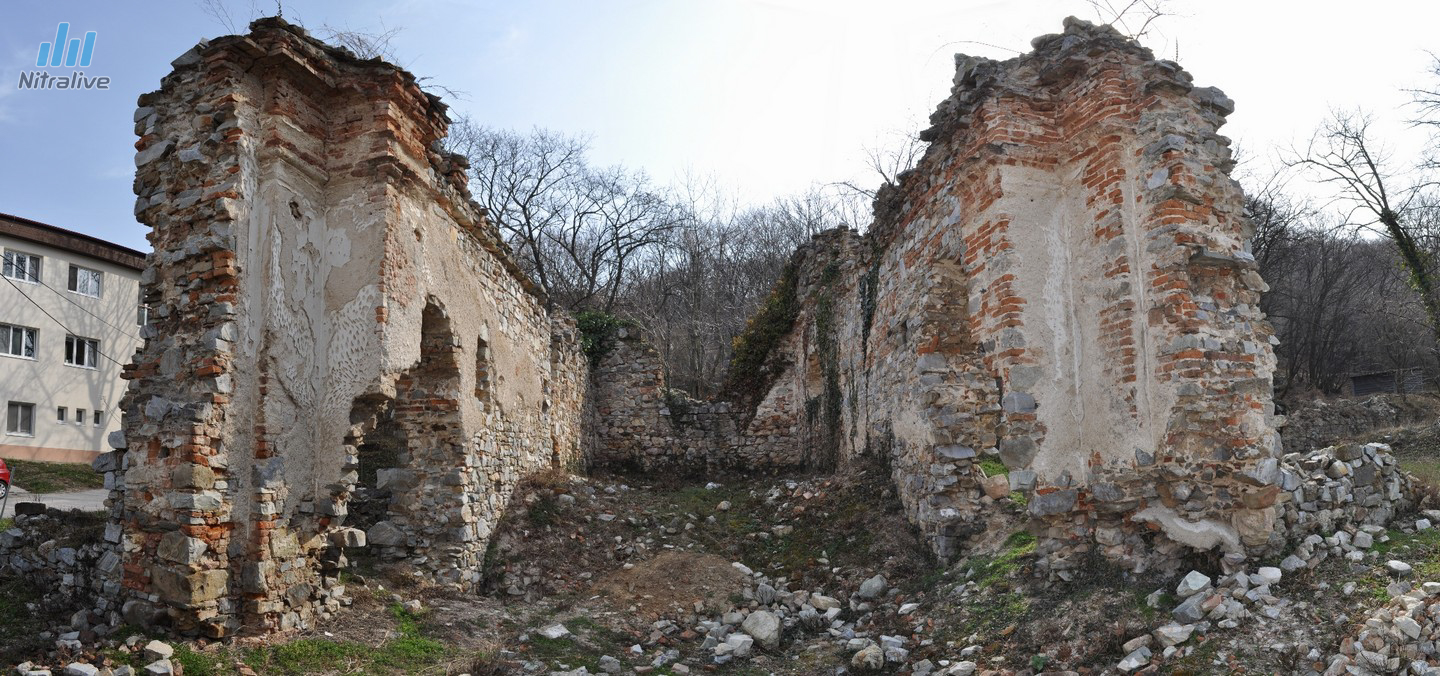 Zoborský kláštor - zrúcanina