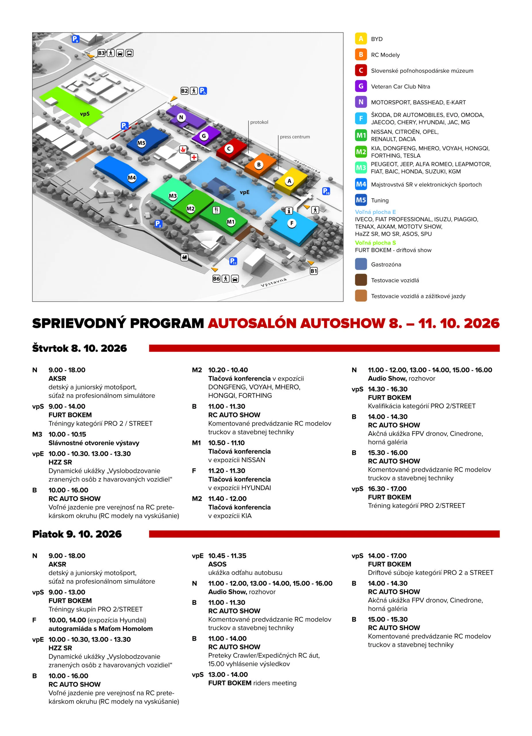 Autosalón Nitra 2026