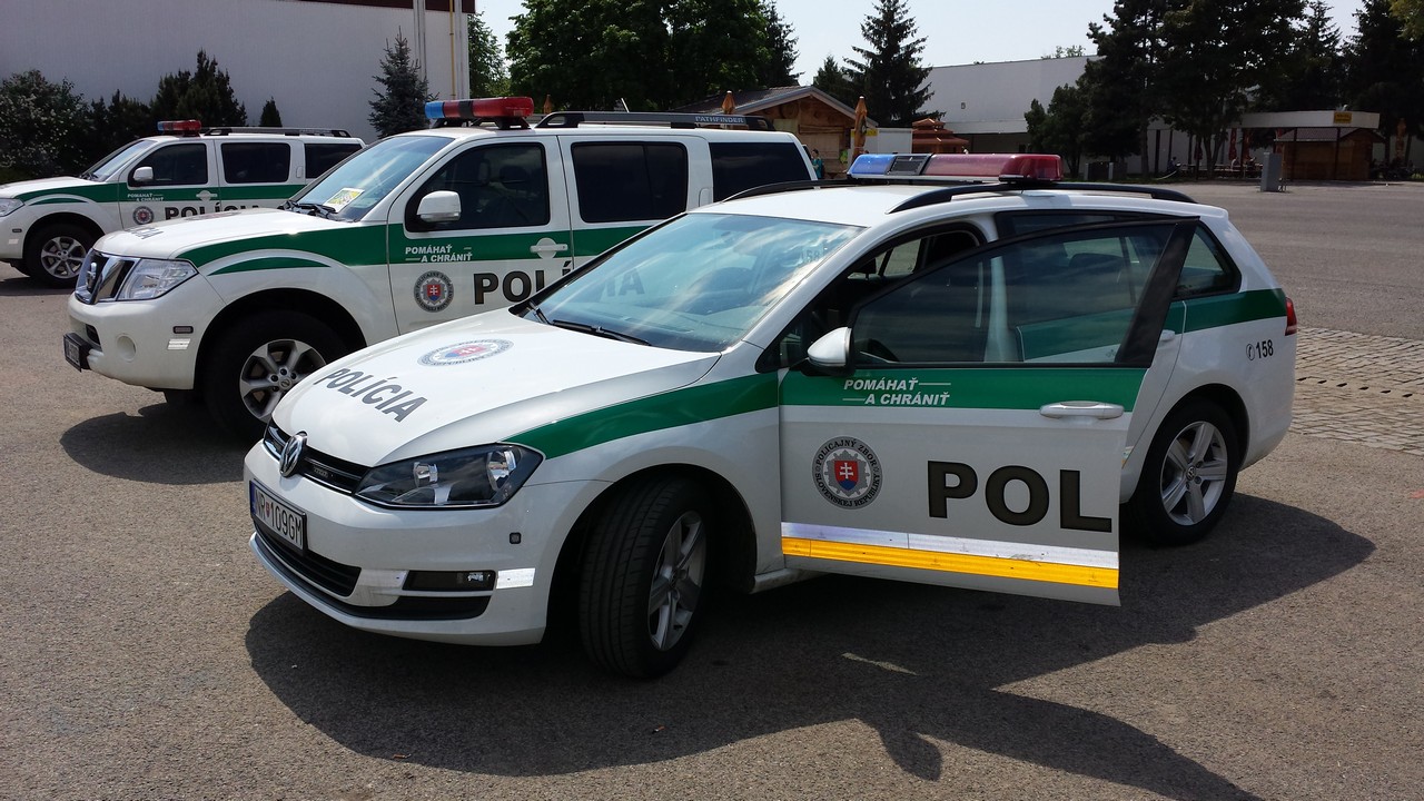Policajné auto Nitra