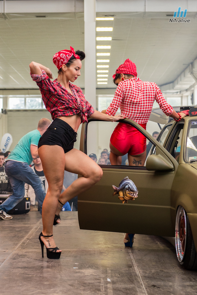 Autosalón Nitra 2015 - Sexi car wash