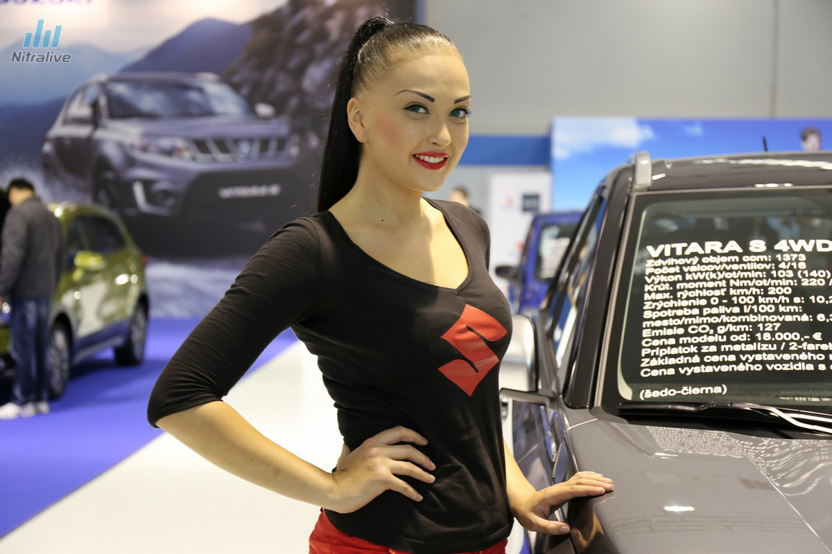 Autosalón Nitra 2015 hostesky