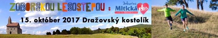 Beh Zoborskounlesostepou s Mitickou 2017