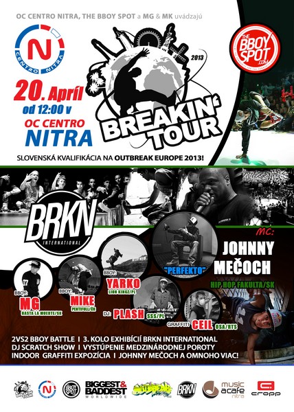 Breakin' Tour 2013 plagát