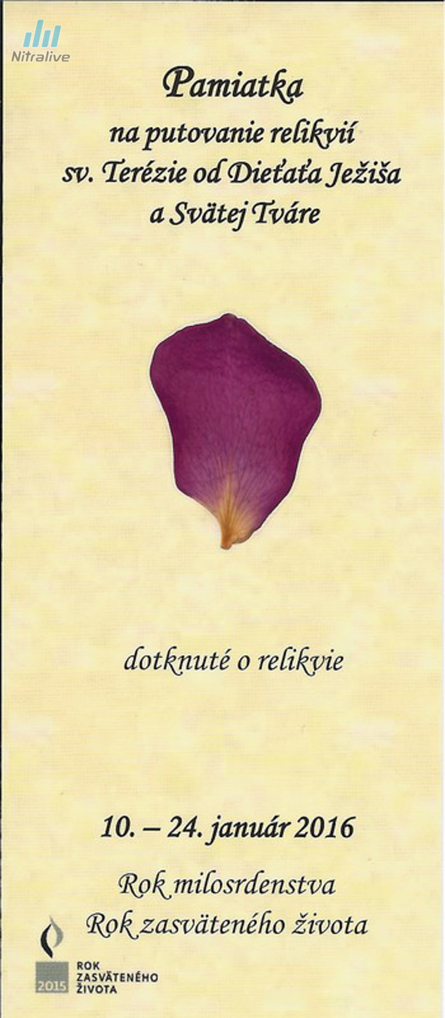 Relikvie sv.Terézia