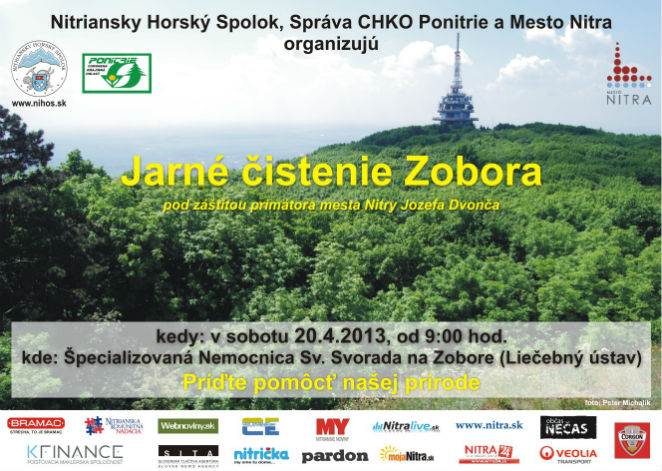 Jarné čistenie Zobora 2013