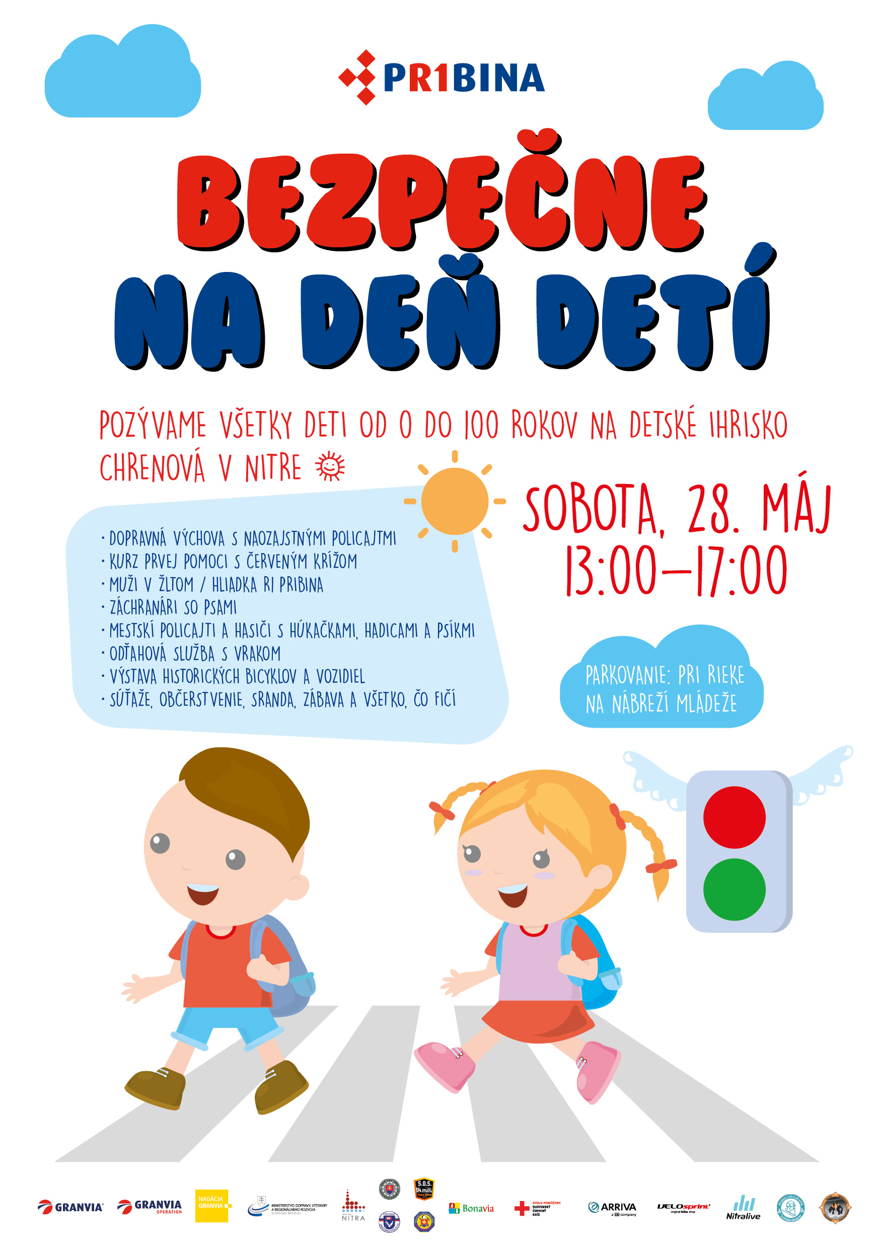Bezpečne na Deň detí 2016, dopravné ihrisko Chrenová