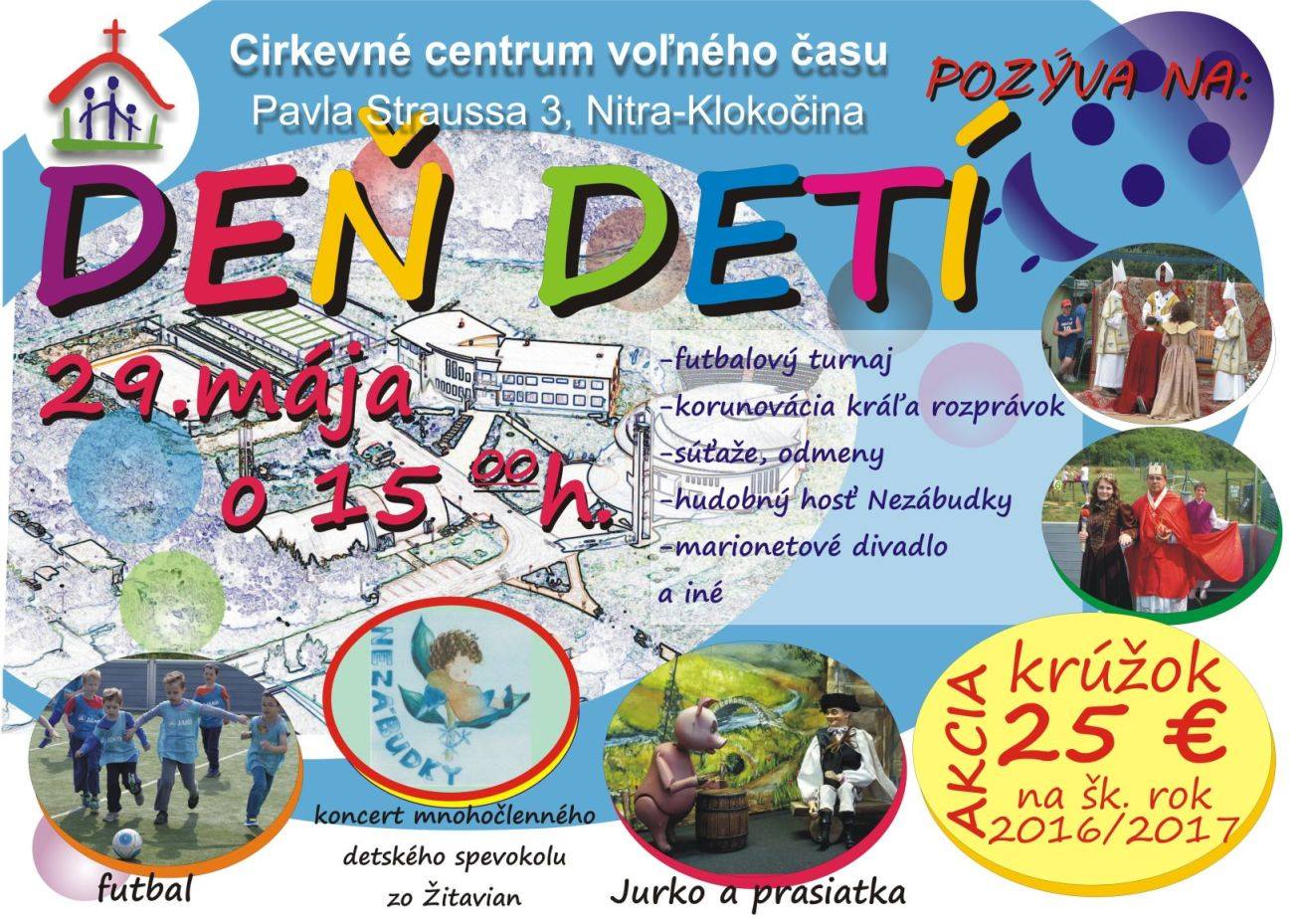 Cirkevné centrum voľného času, Klokočina - Deň detí 2016