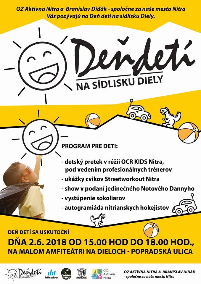 Deň detí 2018 v Nitre