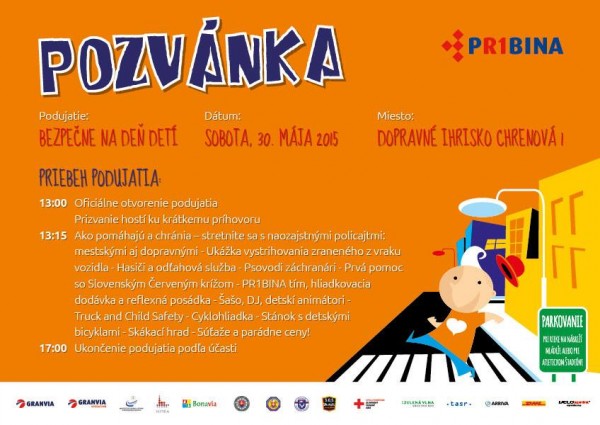 Bezpečne na Deň detí Nitra 2015