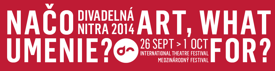 Divadelná Nitra 2014 banner