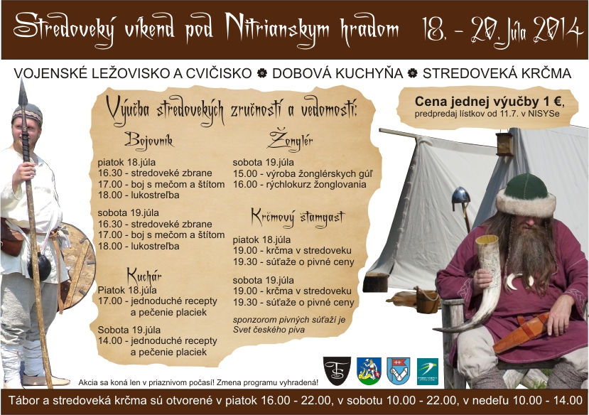 Stredoveký víkend pod Nitrianskym hradom