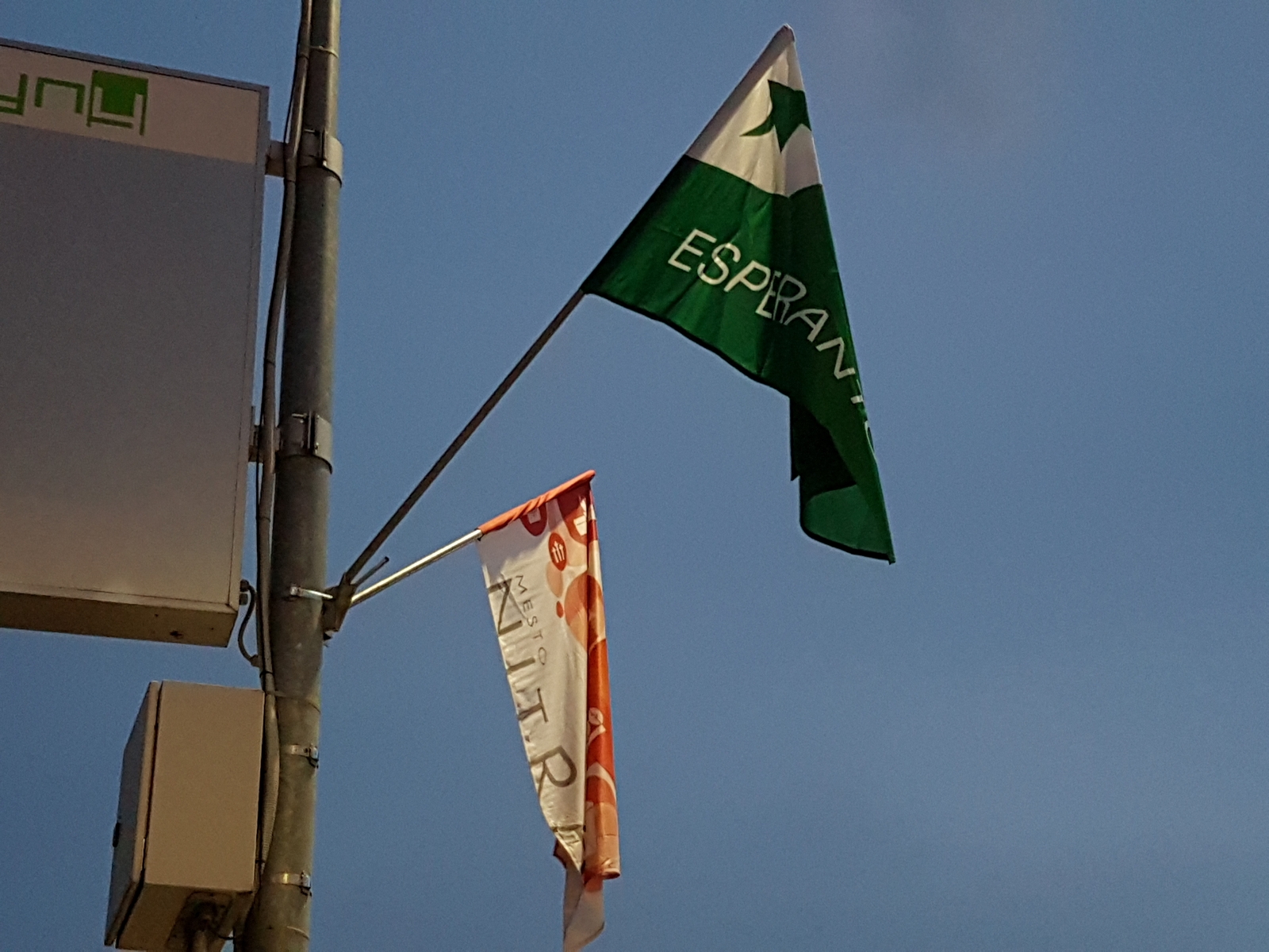 Esperanto Nitra - vlajka