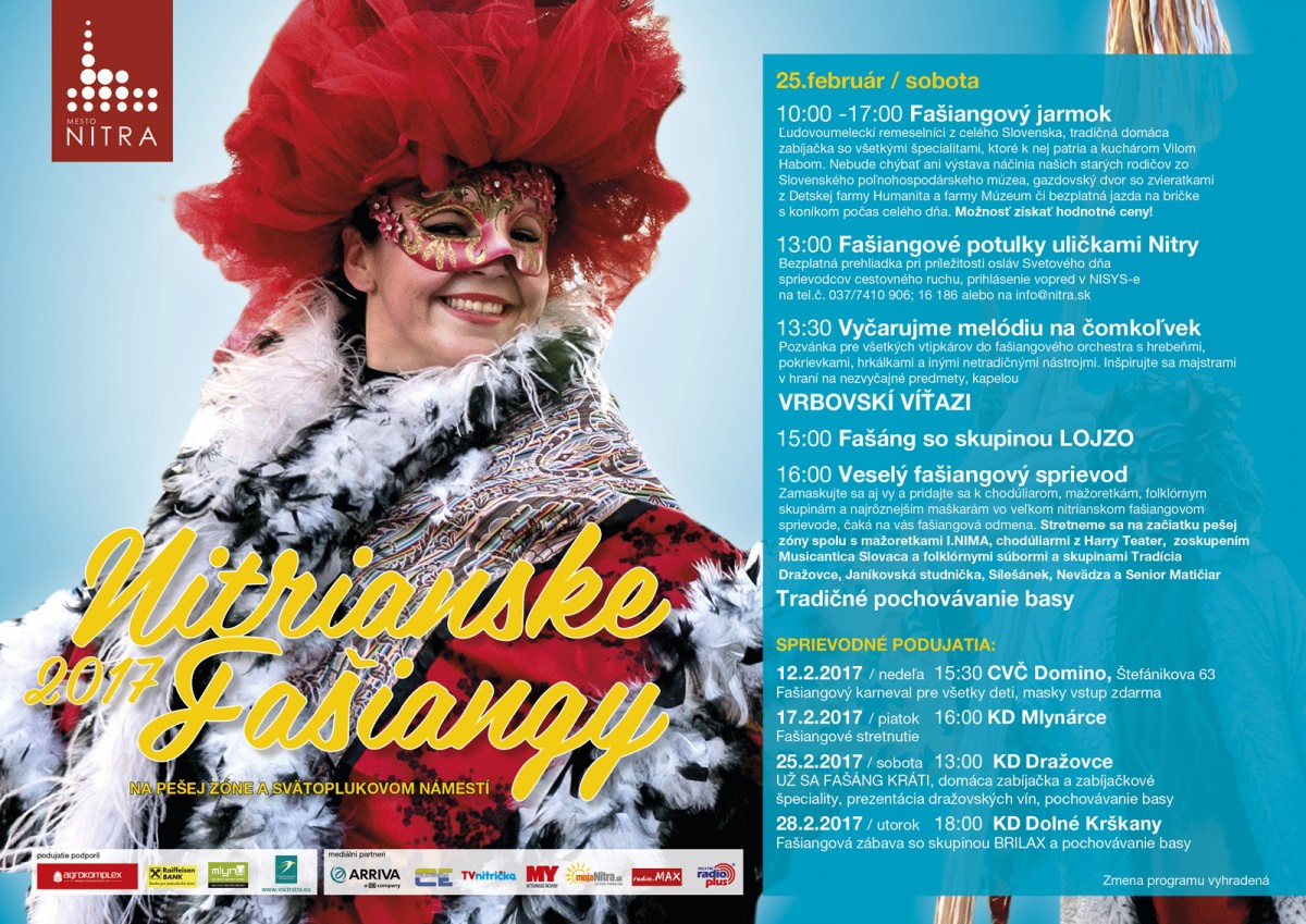 Fašiangy Nitra 2017
