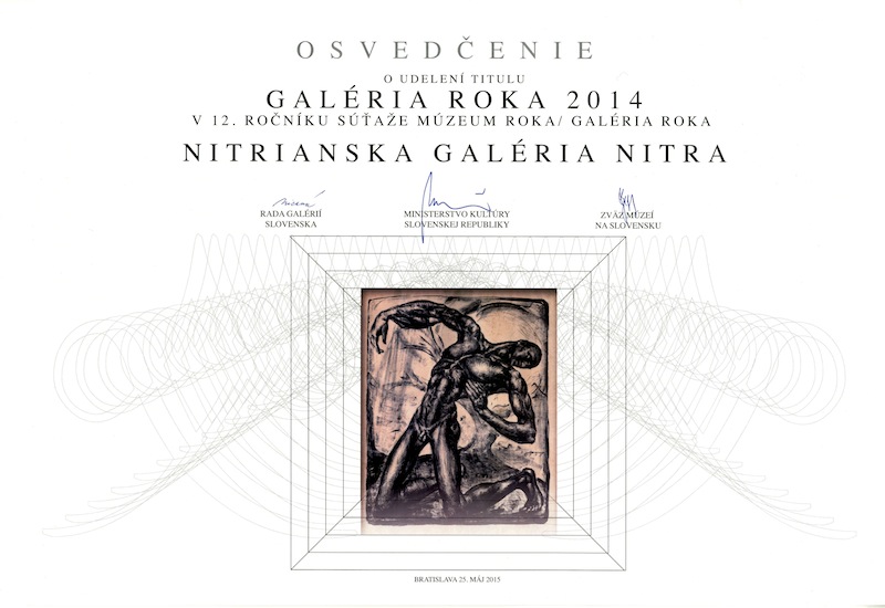 Ocenenie Galéria roka 2014