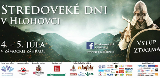 Dvere pre návštevníkov podujatia sa tento rok opäť otvoria 04.-.05. júla 2015 v Zámockej záhrade
