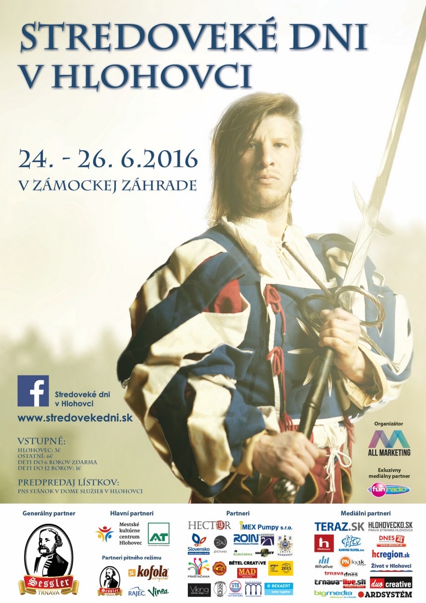 III. ročník Stredovekých dni v Hlohovci aj pre školy