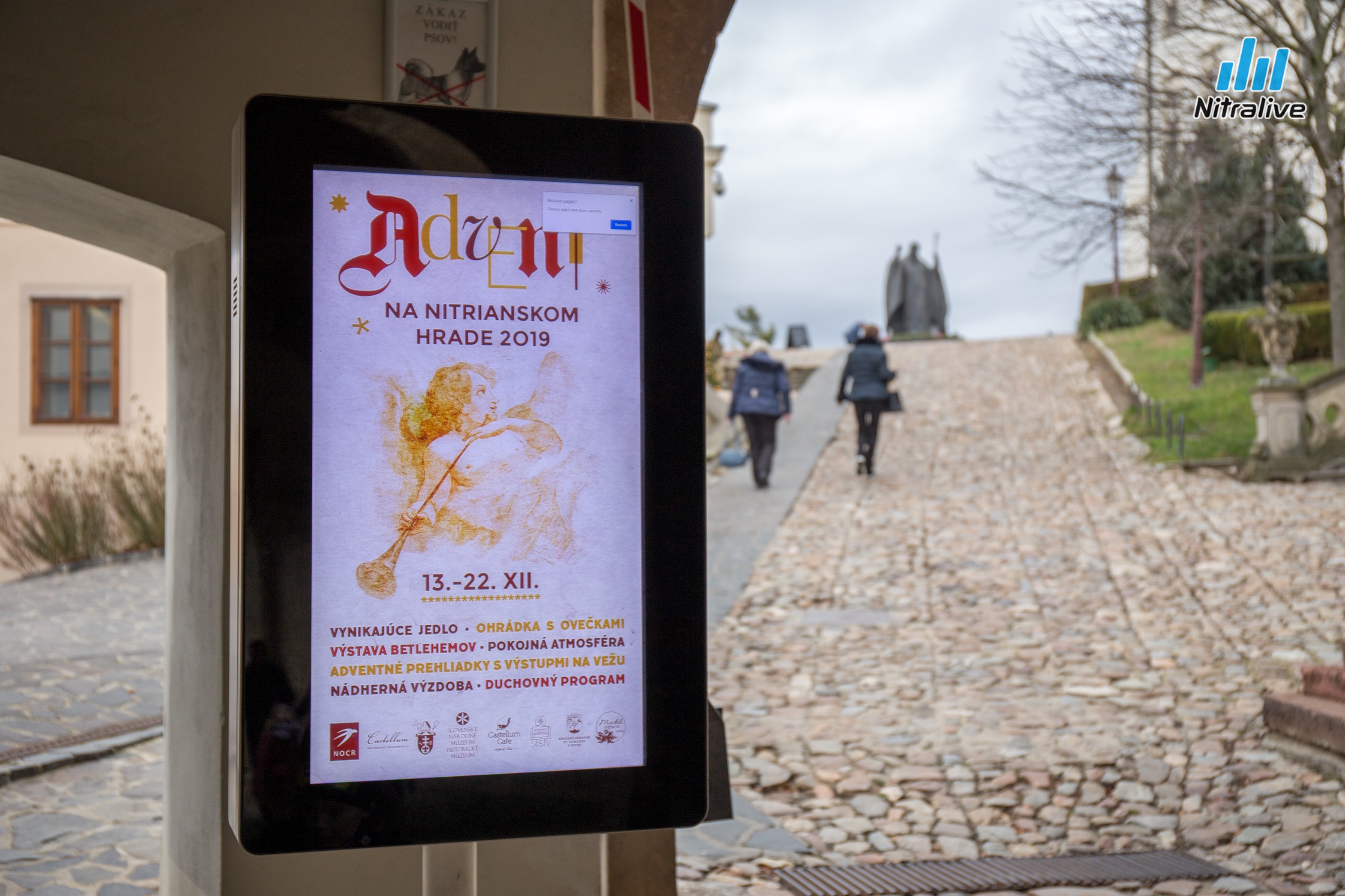 Advent na Nitrianskom hrade 2019: fotogaléria