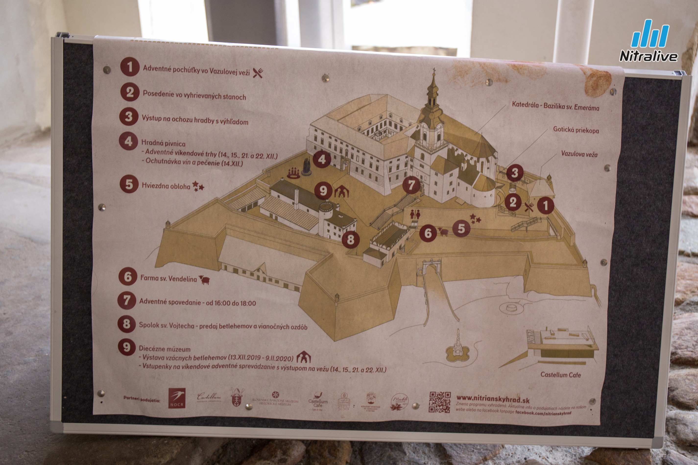 Advent na Nitrianskom hrade 2019: fotogaléria