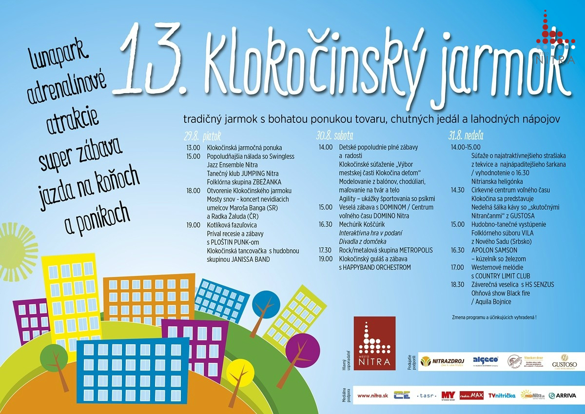 Klokočinský jarmok 2014 - plagát
