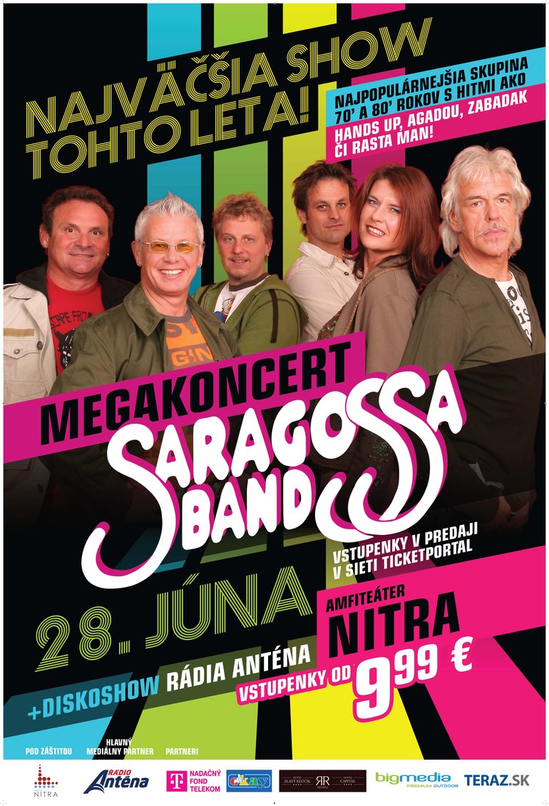 Saragossa band Nitra 2014