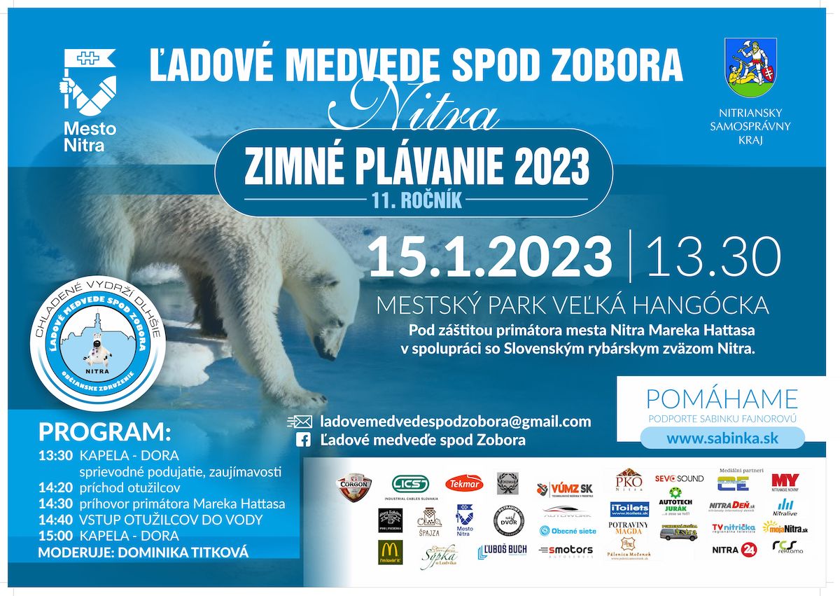 Ľadové medvede spod Zobora pozývajú na 11.ročník zrazu otužilcov