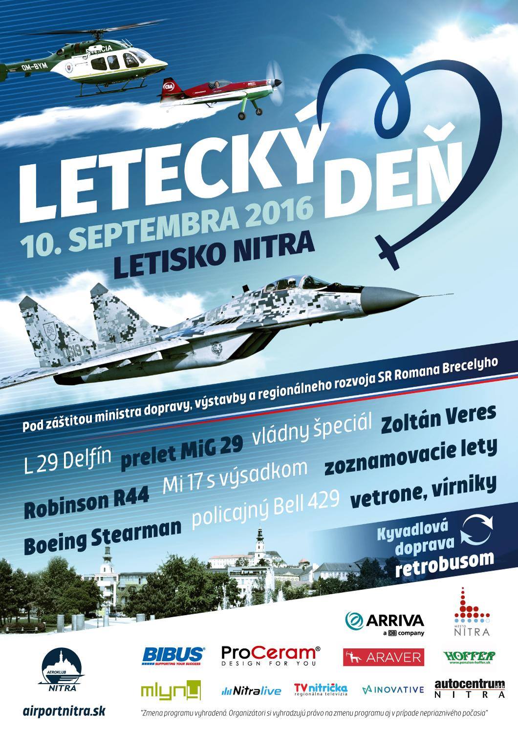 Letecký deň Nitra 2016