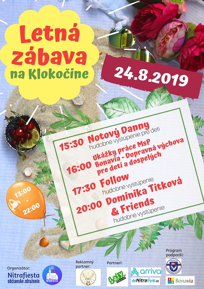 Letná Zábava na Klokočine (24. august 2019)