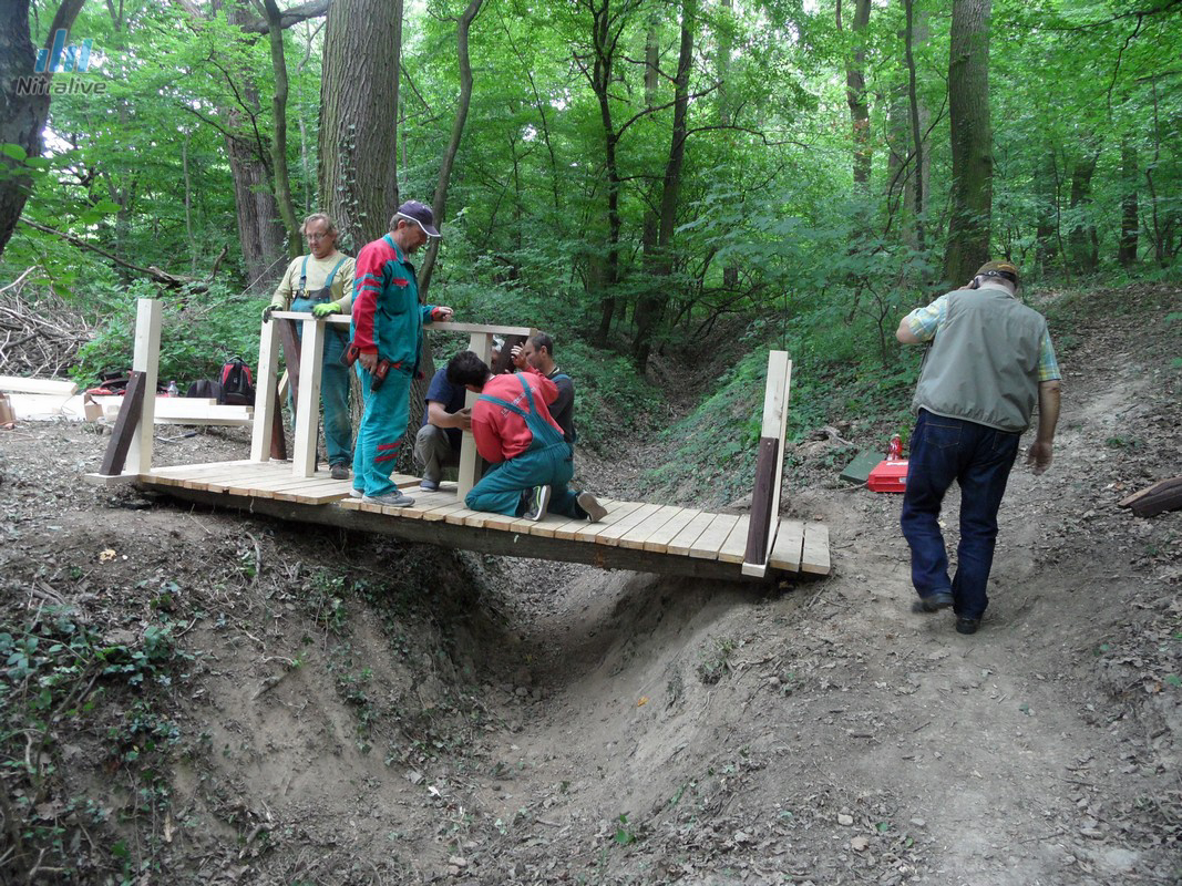 Zoborský kláštor - mostík