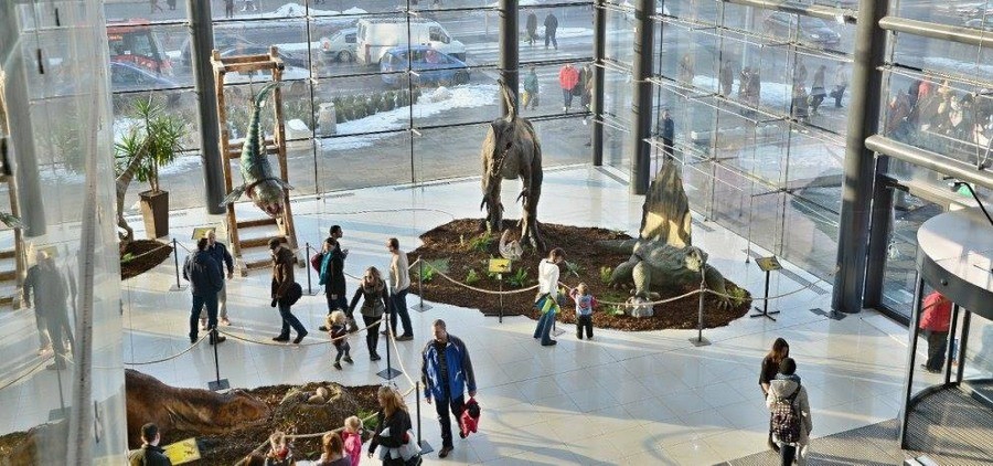 Výstava Svet dinosaurov v Galérii Mlyny