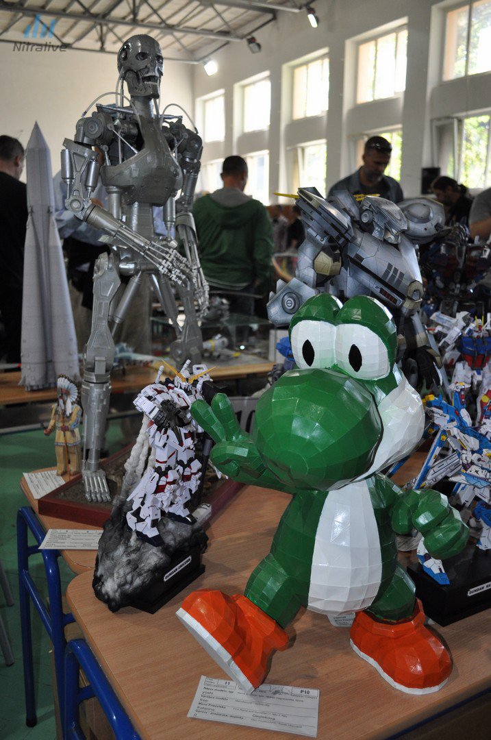 Výstava a súťaž plastikových a papierových modelov - Cena primátora mesta Nitra - 20. ročník