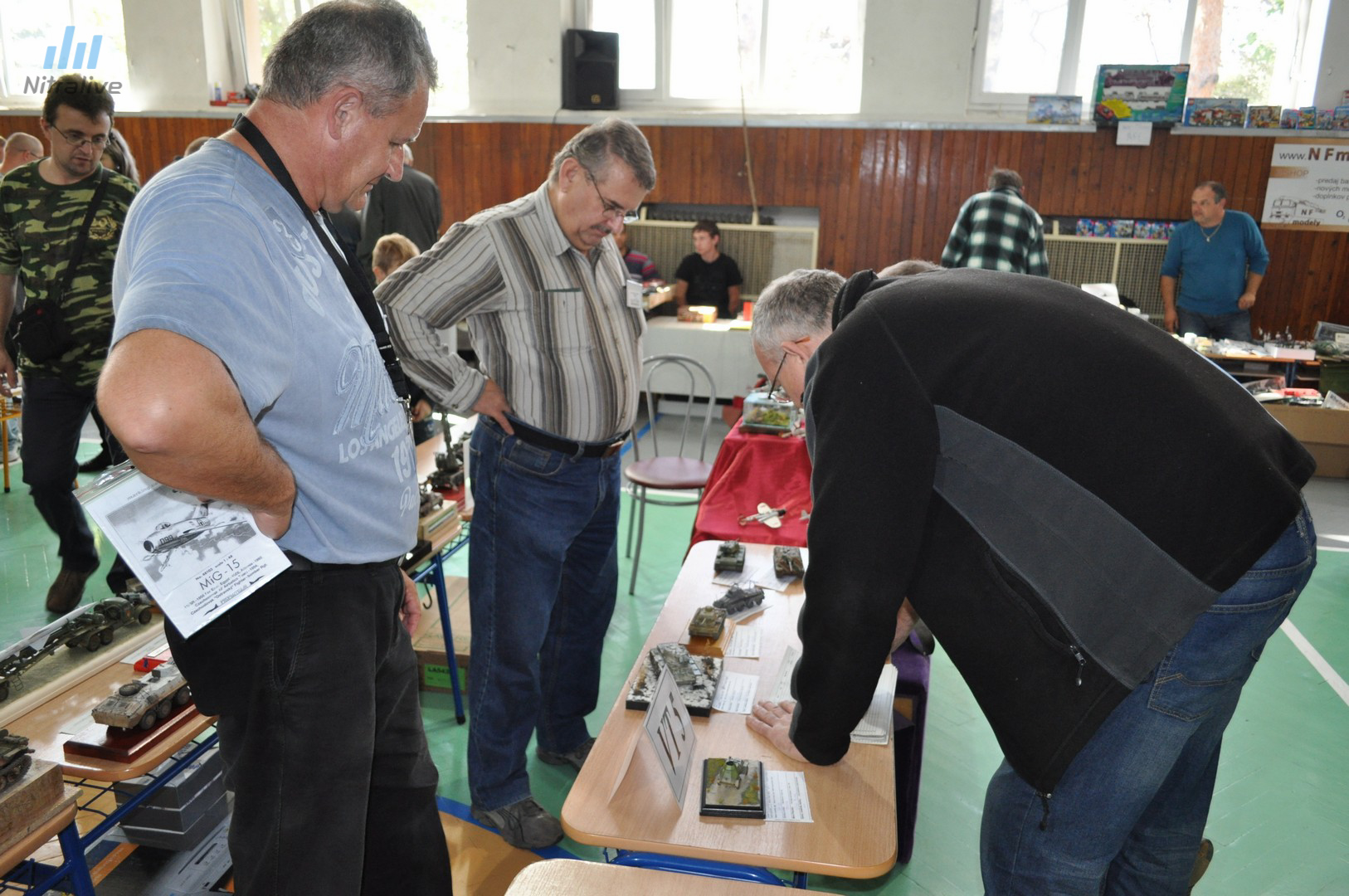 Výstava a súťaž plastikových a papierových modelov - Cena primátora mesta Nitra - 20. ročník
