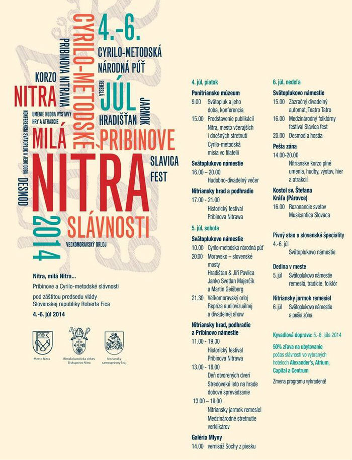 Nitrawa 2014 plagát