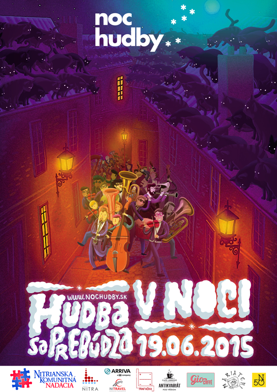 Noc hudby Nitra 2015