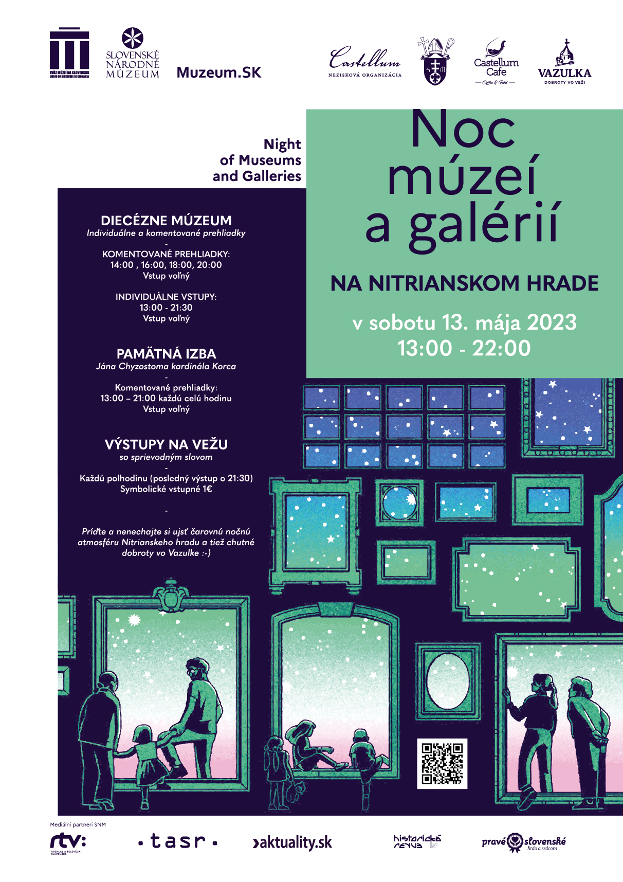 Noc múzeí a galérií Nitra 2023